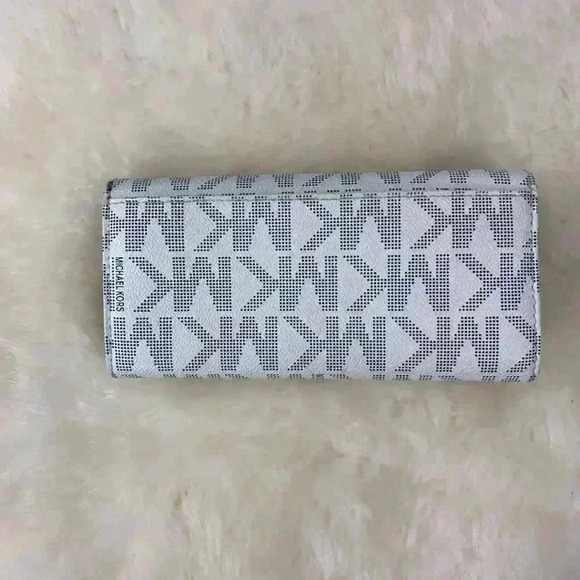 MICHAEL KORS Navy/White Fulton Continental Wallet - Picture 2 of 6